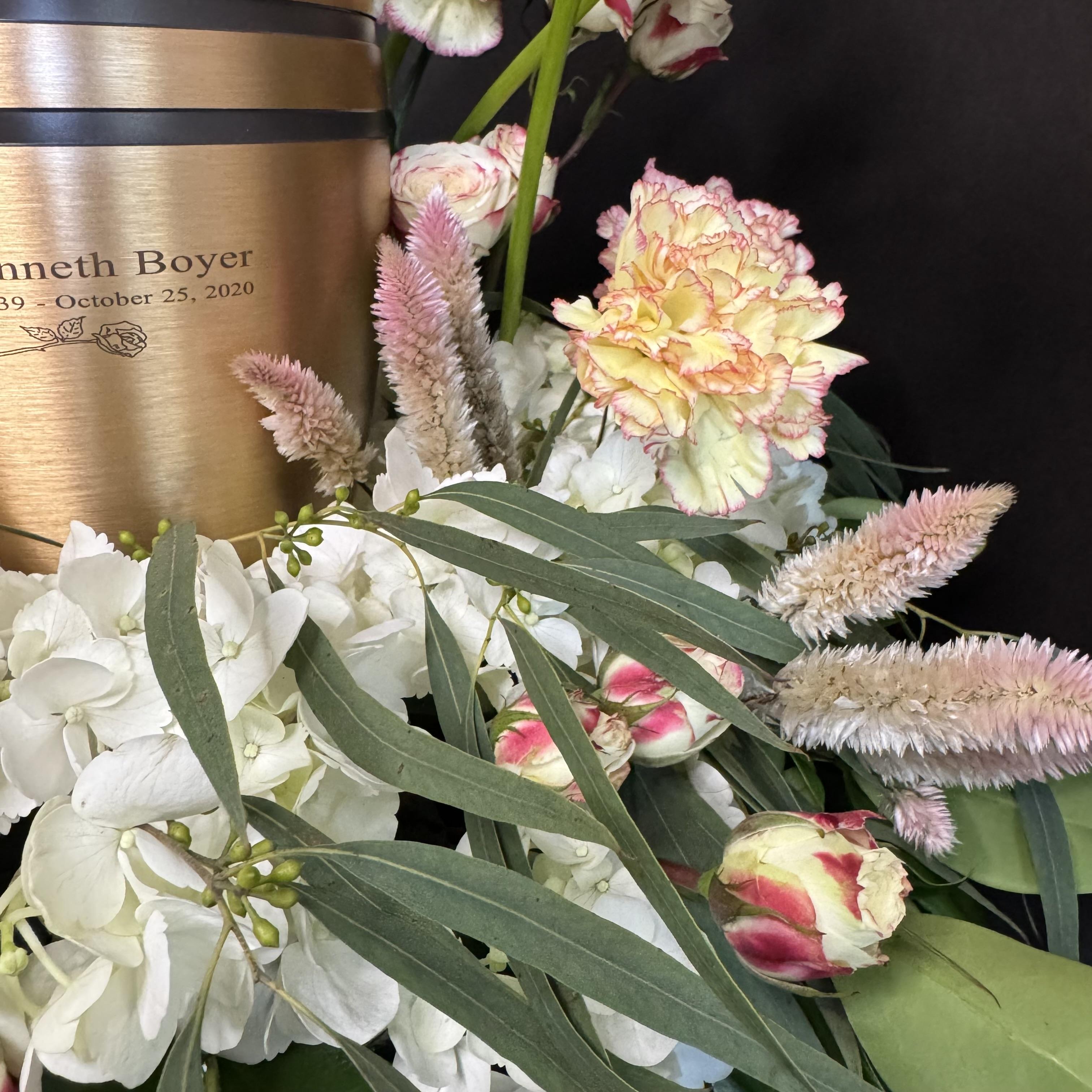 Wreath with Peonies - image 4