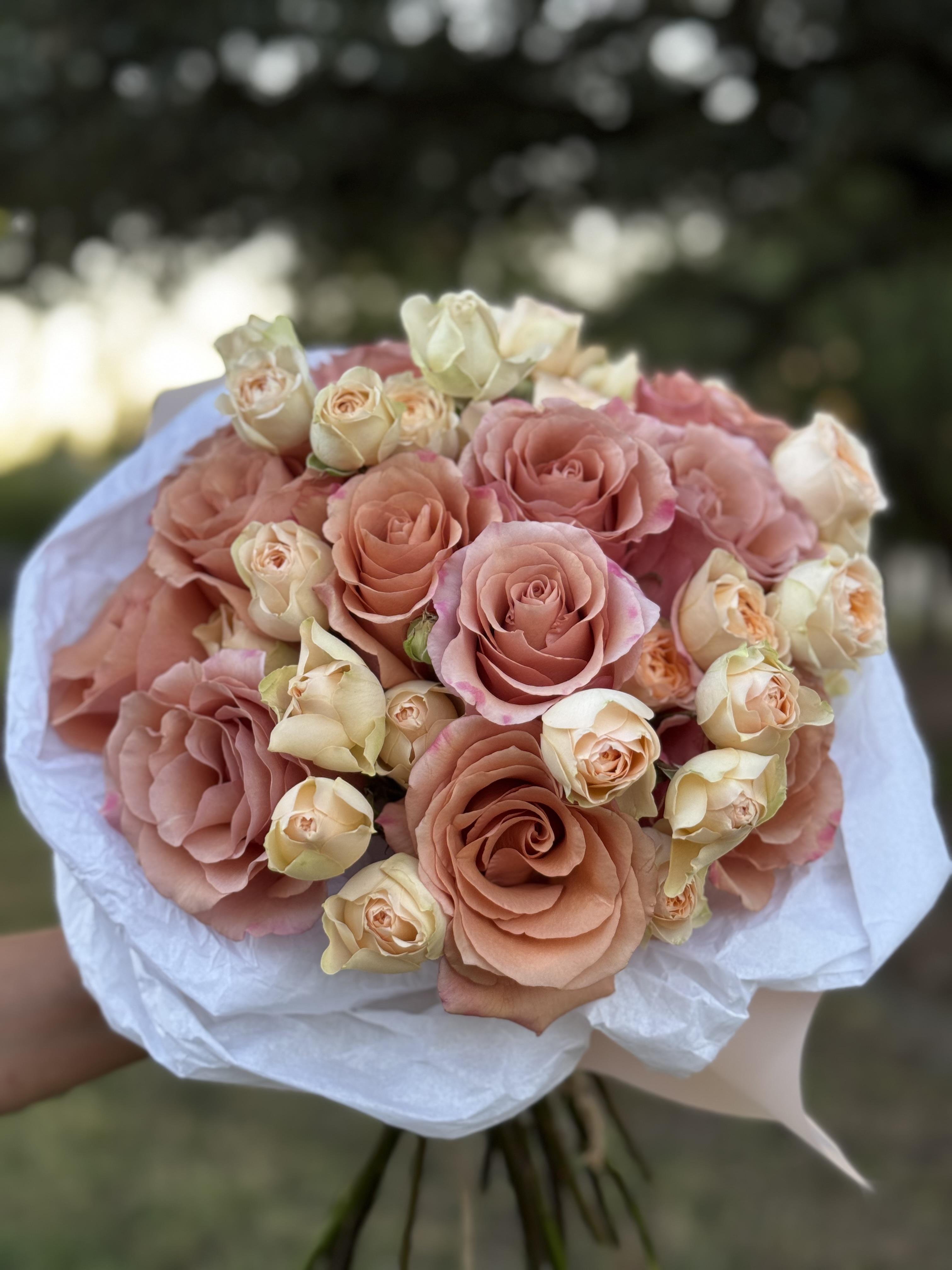 Peach Roses