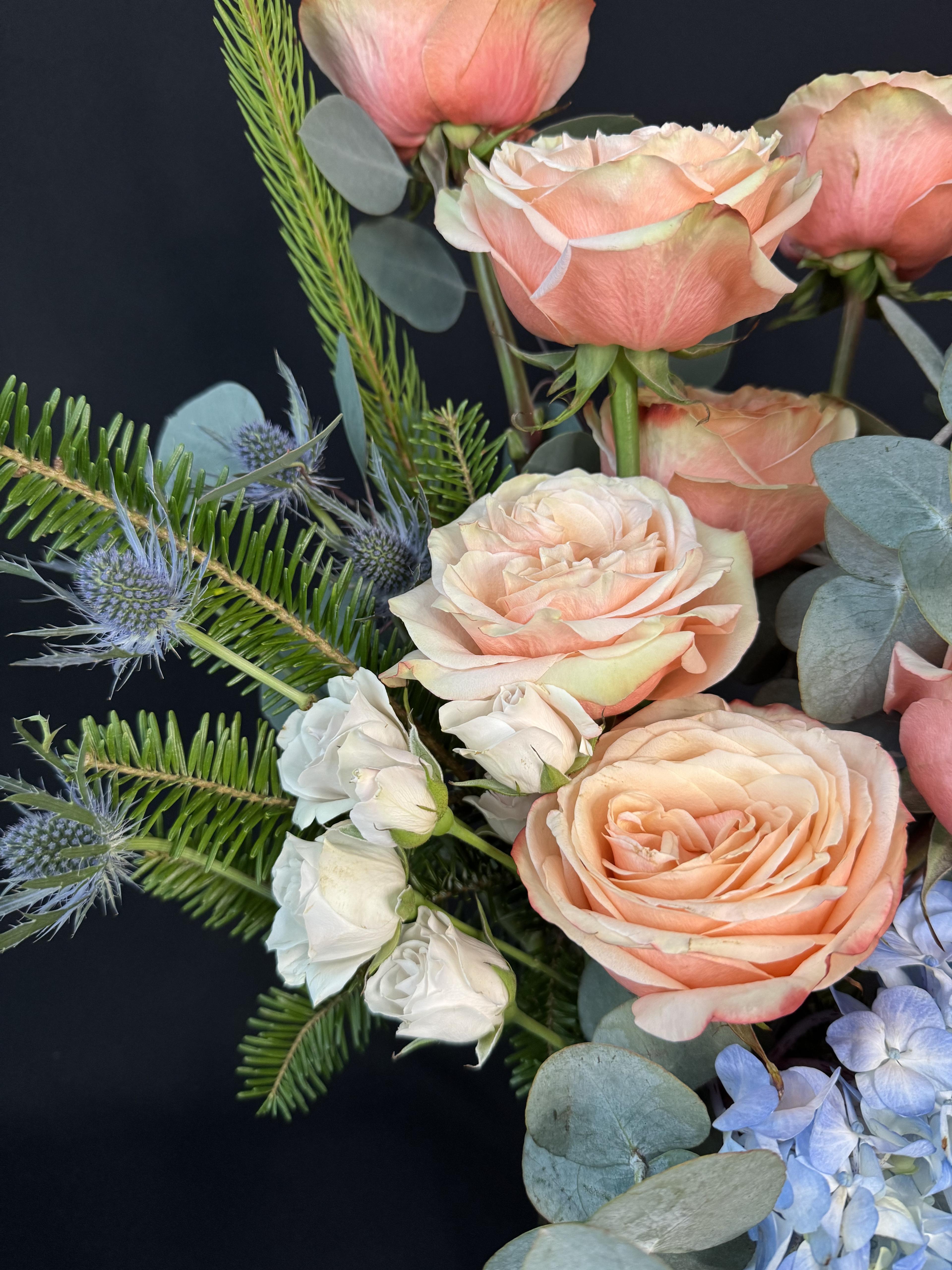 Peach and Blue Harmony - image 5